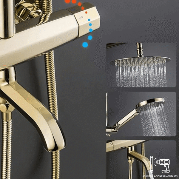 Columna de Ducha GoldenFish