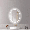 Espejo con Luz LED Ovalado 65×82 cm