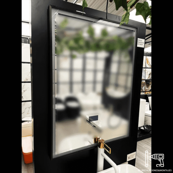 espejo con Luz LED Ovalado 65×82 cm (2)
