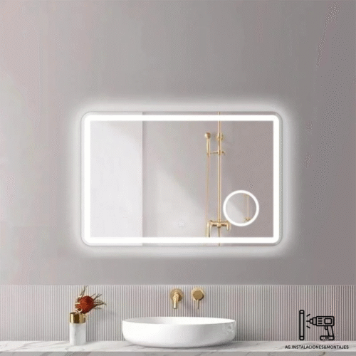 Espejo Aumento Rectangular 90×60 cm